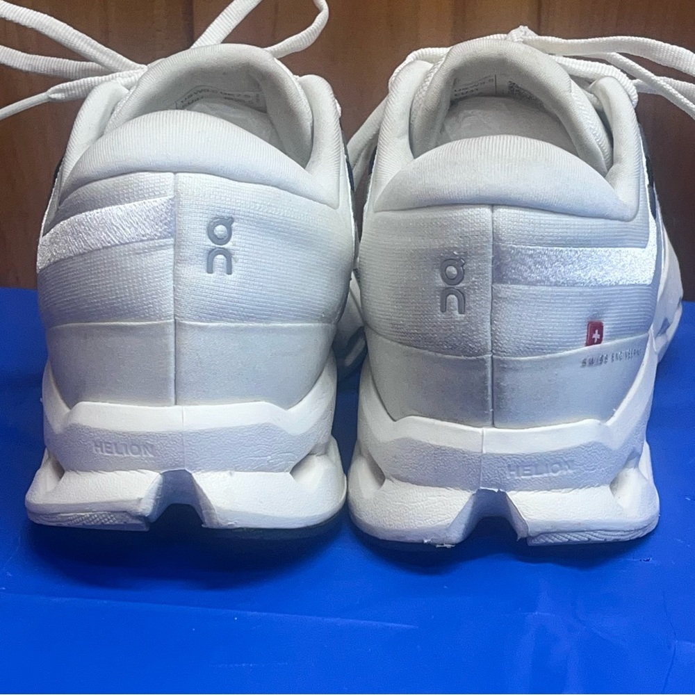 Size 9.5 - ON Cloudrunner Women’s Sneakers Running Shoes All White - Picture 4 of 12